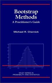 Cover of: Bootstrap methods: a practitioner's guide