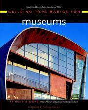 Cover of: Building Type Basics for Museums (Building Type Basics) | Arthur Rosenblatt
