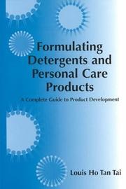 Cover of: Formulating Detergents and Personal Care Products by Louis Tan Tai Ho, Louis Ho Tan Tai