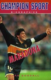 Cover of: Maradona (Champion Sport Biographies) by Lian Goodall