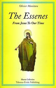 Cover of: The Essenes -- From Jesus to our Time