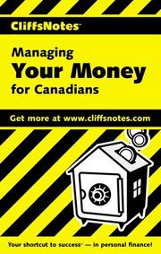 Cover of: CliffsNotes(tm) Managing Your Money For Canadians