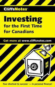 Cover of: CliffsNotes(tm) Investing For the First Time For Canadians