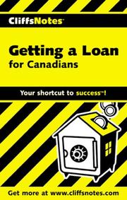 Cover of: CliffsNotes Getting a Loan for Canadians