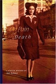 Cover of: On Pain of Death: A Sumach Mystery