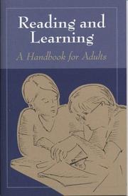 Cover of: Reading and Learning: A handbook for adults