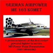 Cover of: Me 163 "Komet" (German Airpower)