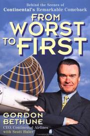 Cover of: From Worst to First by Gordon Bethune