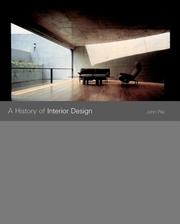 Cover of: History of Interior Design by John Pile