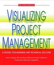 Cover of: Visualizing project management by Kevin Forsberg