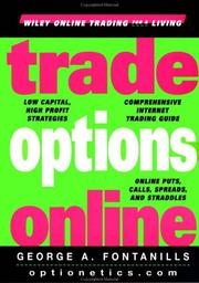 Cover of: Trade Options Online by George A. Fontanills