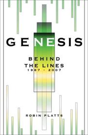 Cover of: Genesis | Robin Platts