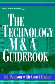Cover of: The Technology M&A Guidebook