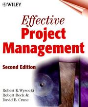 Cover of: Effective Project Management