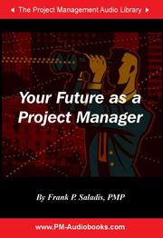 Cover of: Your Future as a Project Manager