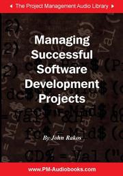 Cover of: Managing Successful Software Development Projects