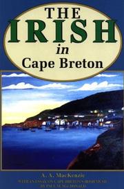 The Irish in Cape Breton by A. A. MacKenzie