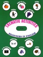 Cover of: Thematic Activities for Beginners in English