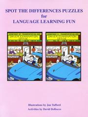 Cover of: Spot The Differences Puzzles for Language Learning Fun by Dave DeRocco