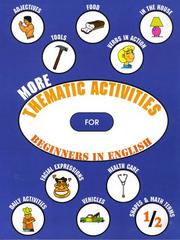 Cover of: More Thematic Activities: For Beginners in English