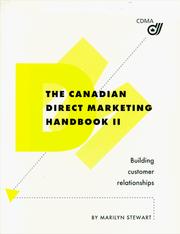 Cover of: The Canadian Direct Marketing Handbook II:  Building Customer Relationships