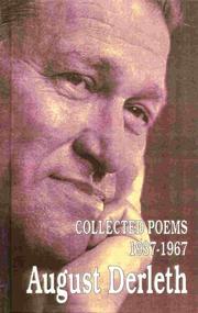 Collected poems, 1937-1967 by August Derleth