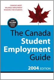 The Canada Student Employment Guide by Sentor Media Inc.