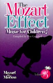 Cover of: Mozart in Motion (Mozart Effect Music for Children) by Don Campbell