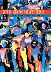 Supervision for today's schools by Peter F. Oliva, George E. Pawlas