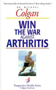 Cover of: Win the War Against Arthritis (Progressive Health Series)