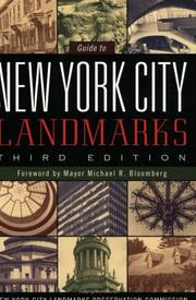 Cover of: Guide to New York City landmarks by Andrew Dolkart, Andrew Dolkart