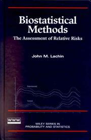 Cover of: Biostatistical Methods: The Assessment of Relative Risks (Wiley Series in Probability and Statistics)