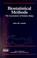 Cover of: Biostatistical Methods