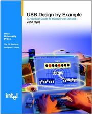 Cover of: USB Design by Example by John Hyde, John Hyde