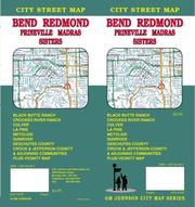 Cover of: Bend OR / Redmond / Madras / Prineville / Sweet Home Street Map | GM Johnson & Associates Ltd.