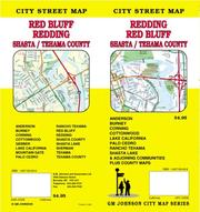 Cover of: Redding, CA / Red Bluff / Shasta & Tehama Co Street Map | GM Johnson & Associates Ltd.