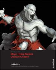 Cover of: Maya Hyper-Realistic Creature Creation , with DVD