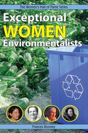 Cover of: Exceptional Women Environmentalists (The Women's Hall of Fame Series)