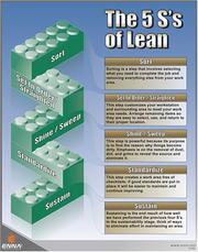 Cover of: 5S&acute;s of Lean: 5S Poster