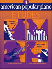 Cover of: American Popular Piano Etudes Book 4