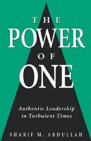 The Power of One by Sharif, M. Abdullah