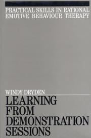 Rational Emotive Behaviour Therapy by Windy Dryden