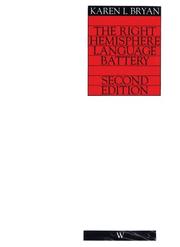 Cover of: The Right Hemisphere Language Battery (Exc Business And Economy (Whurr))