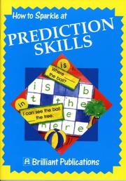 Cover of: How to Sparkle at Prediction Skills (How to Sparkle At...) by Jo Laurence
