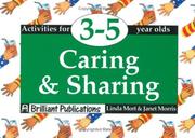 Cover of: Caring and Sharing (Activities for 3-5 Year Olds Series)