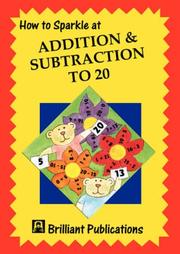 Cover of: How to Sparkle at Addition and Subtraction to 20 (How to Sparkle at)