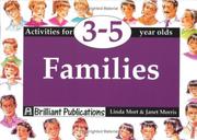 Cover of: Families (Activities for 3-5 Year Olds Series)