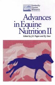 Cover of: Advances in Equine Nutrition II