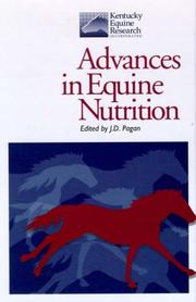 Cover of: Advances in Equine Nutrition