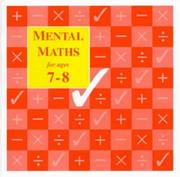 Cover of: Mental Maths for Ages 7-8
